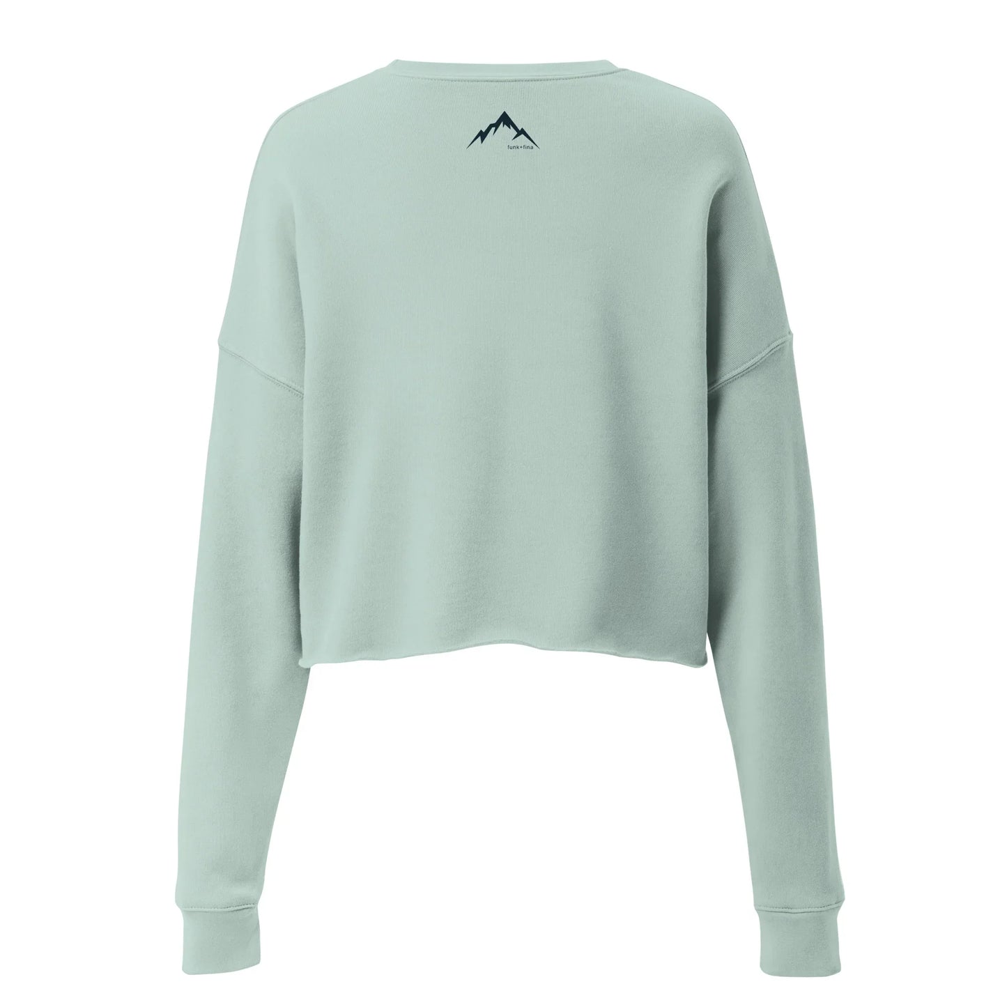 funk + fina rainbow | cropped sweatshirt - f u n k + f i n a
