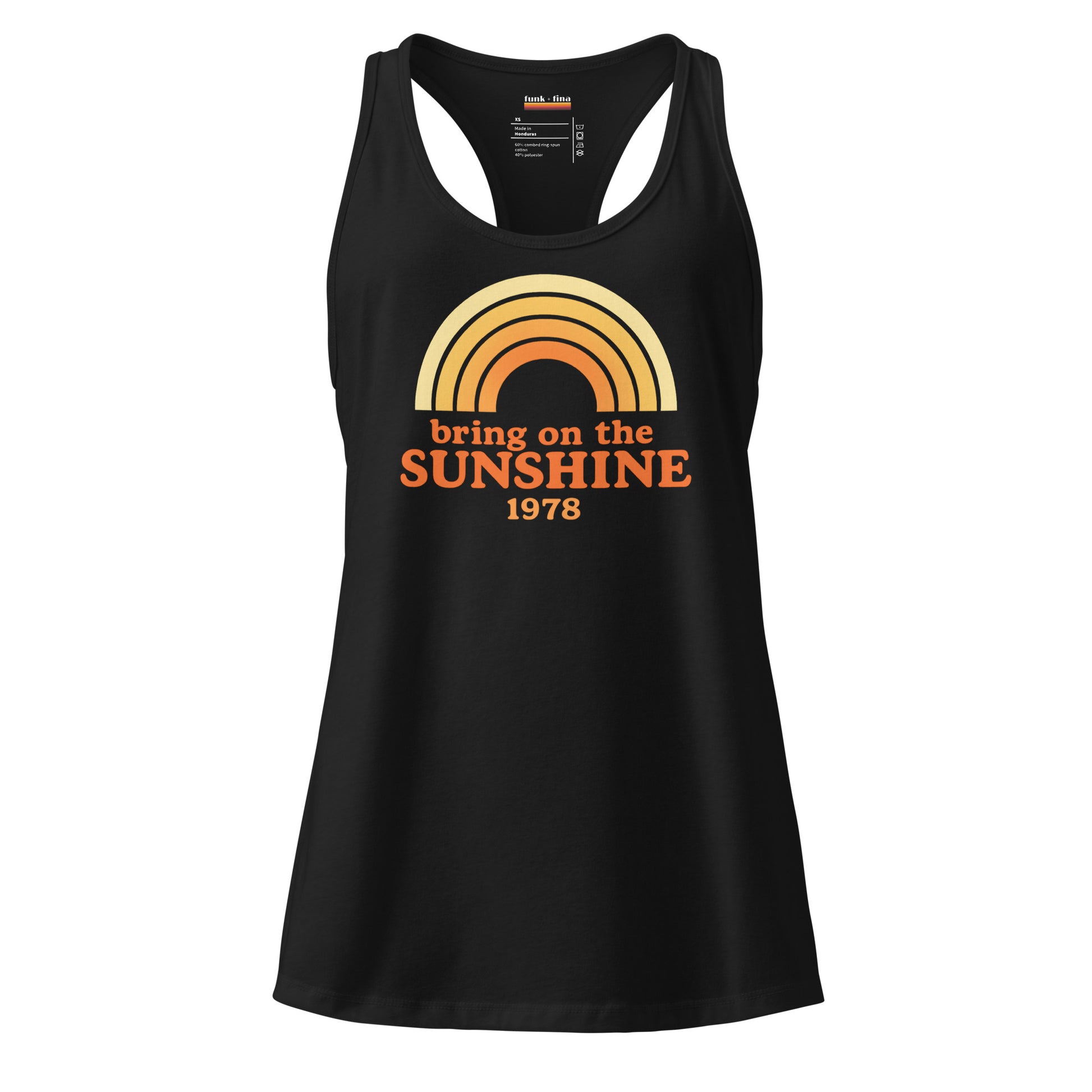 bring the sunshine | racerback tank