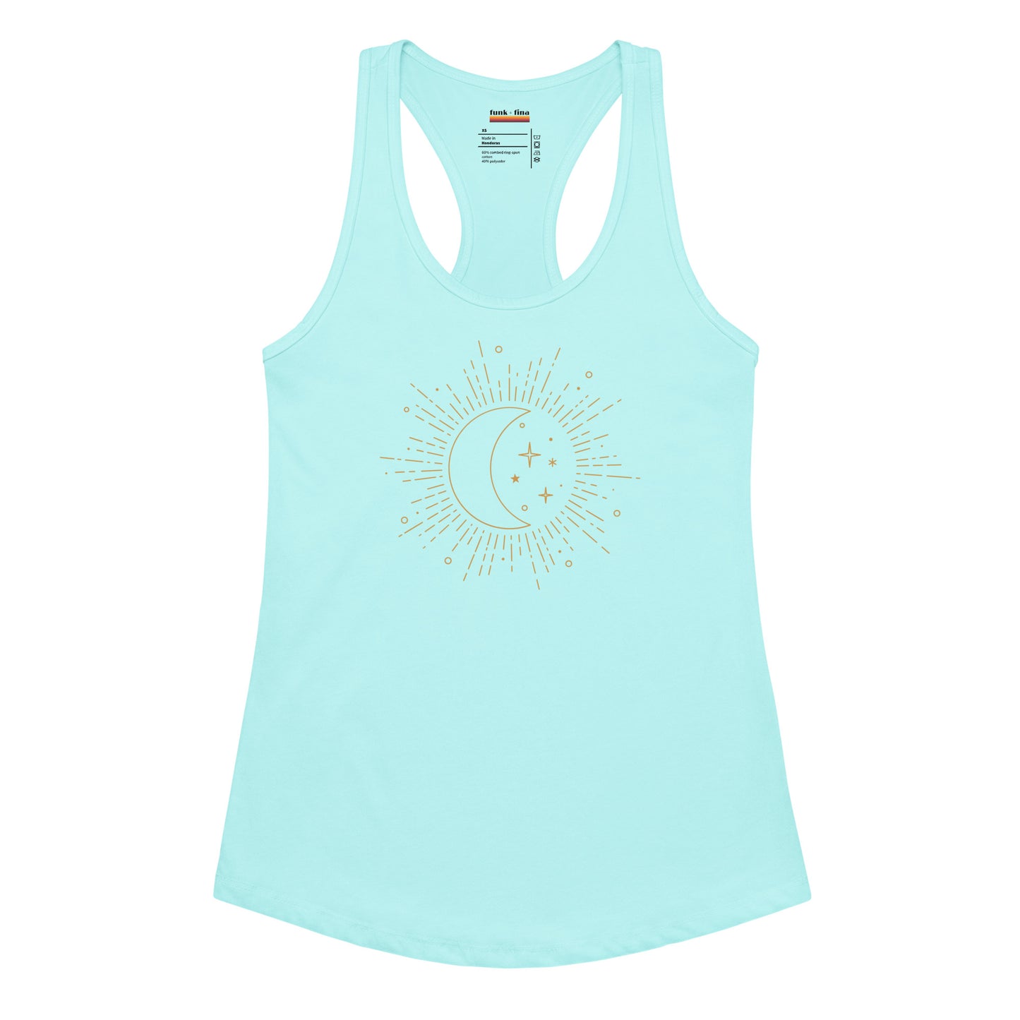 moon and stars | racerback tank