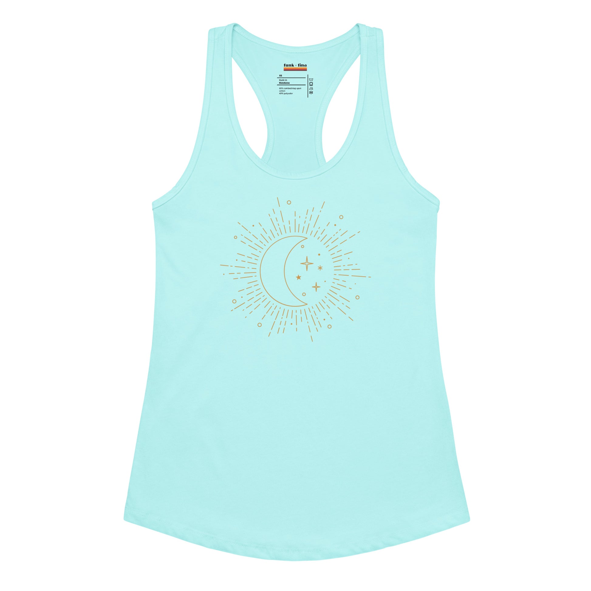 moon and stars | racerback tank