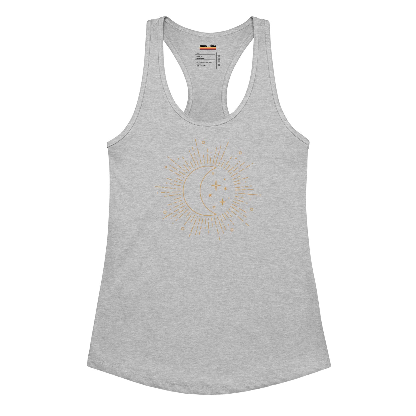 moon and stars | racerback tank