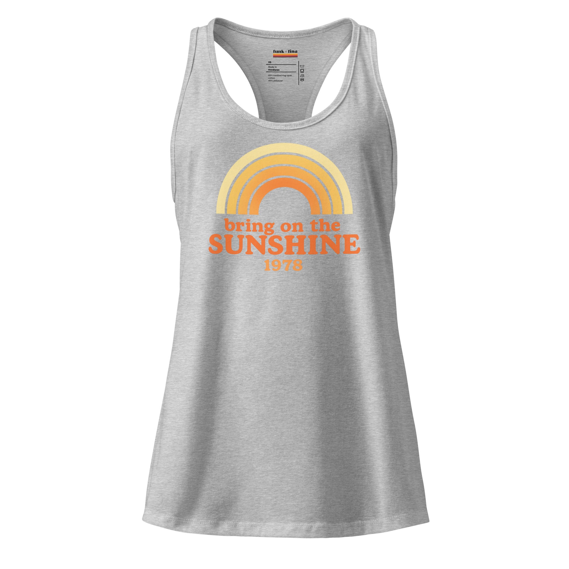 bring the sunshine | racerback tank