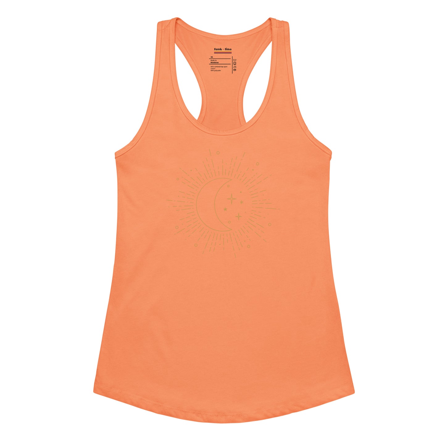 moon and stars | racerback tank