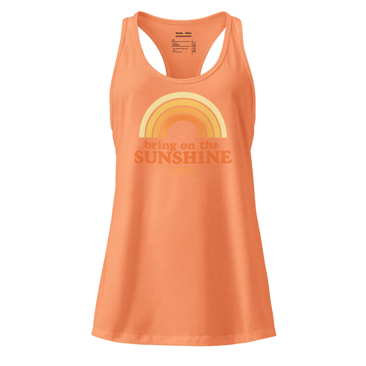 bring the sunshine | racerback tank