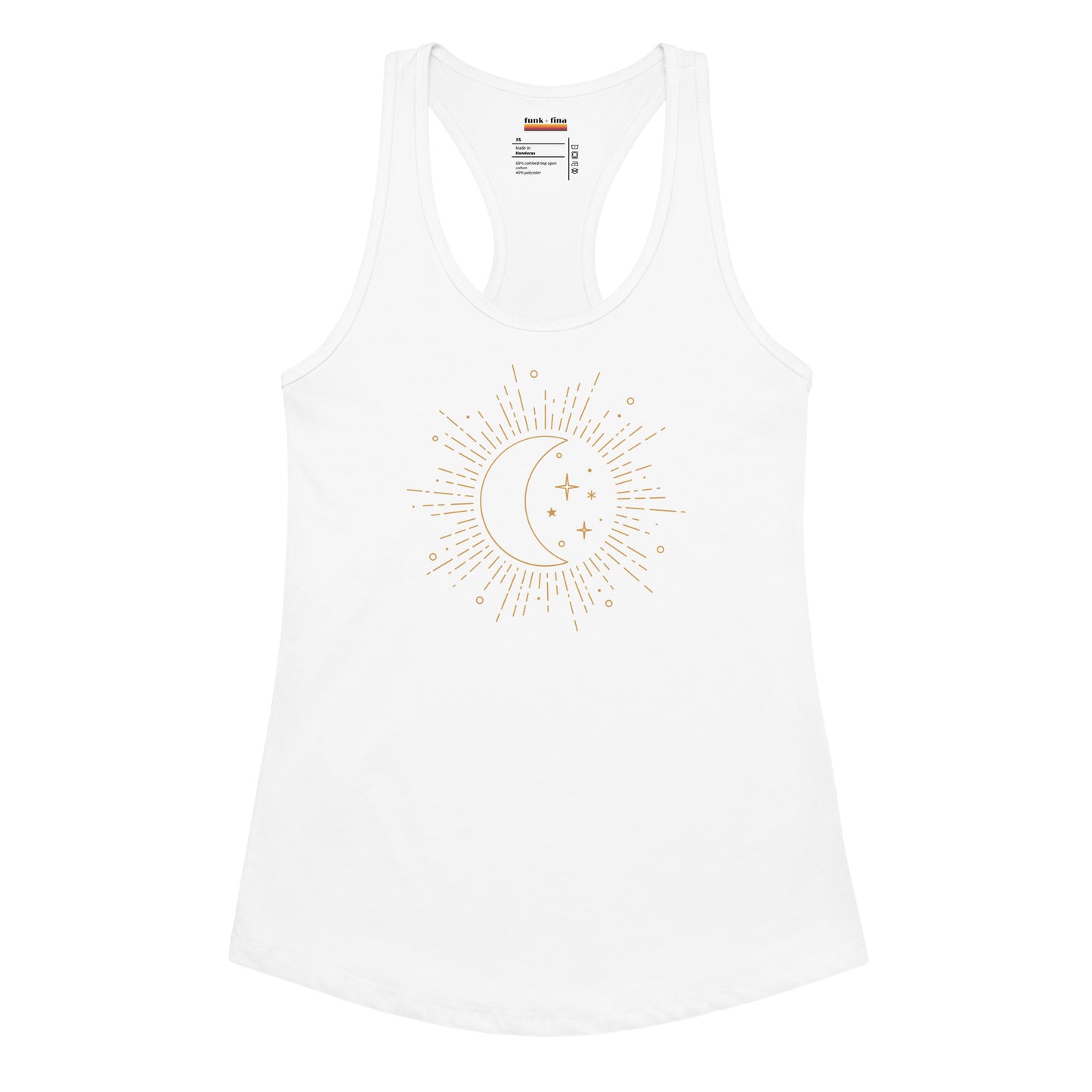 moon and stars | racerback tank