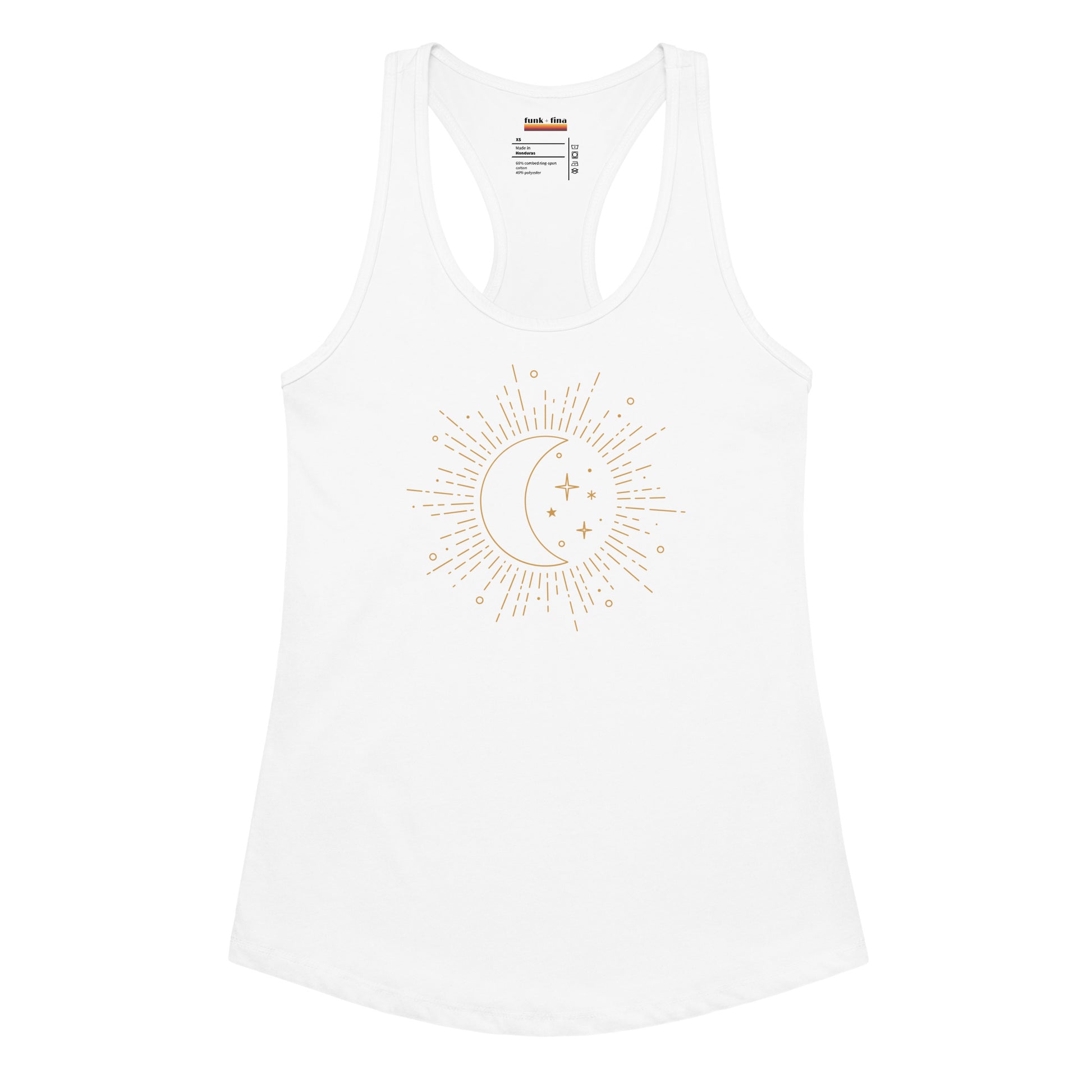 moon and stars | racerback tank