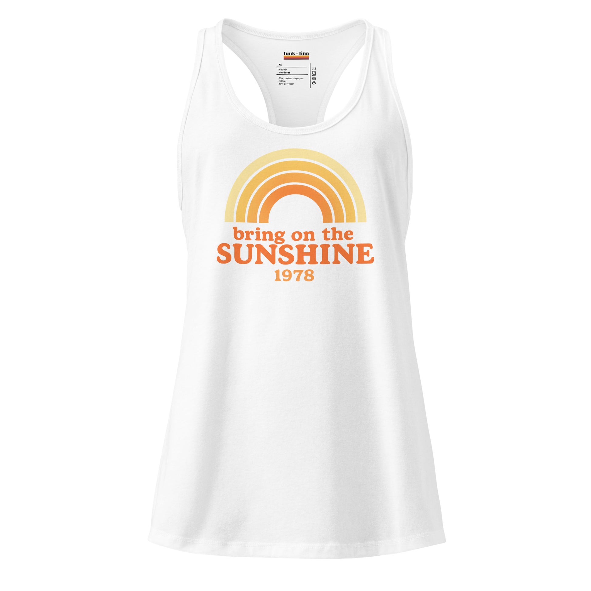 bring the sunshine | racerback tank