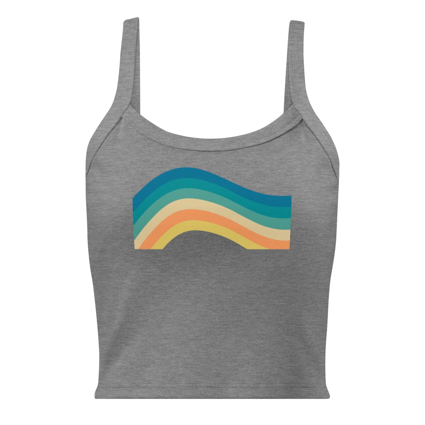 sunset wave | micro tank top - f u n k + f i n a