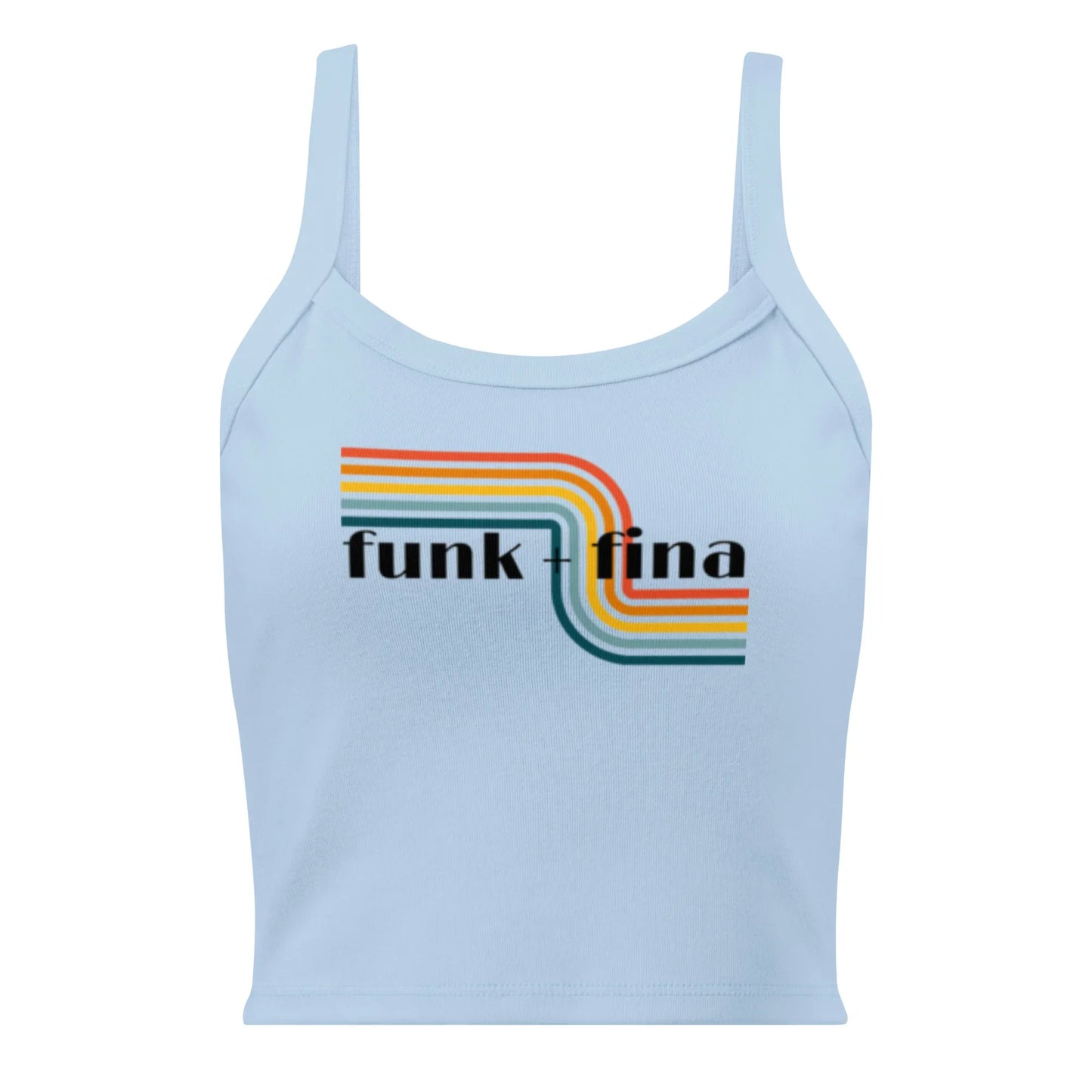 rainbow wave | micro tank - f u n k + f i n a