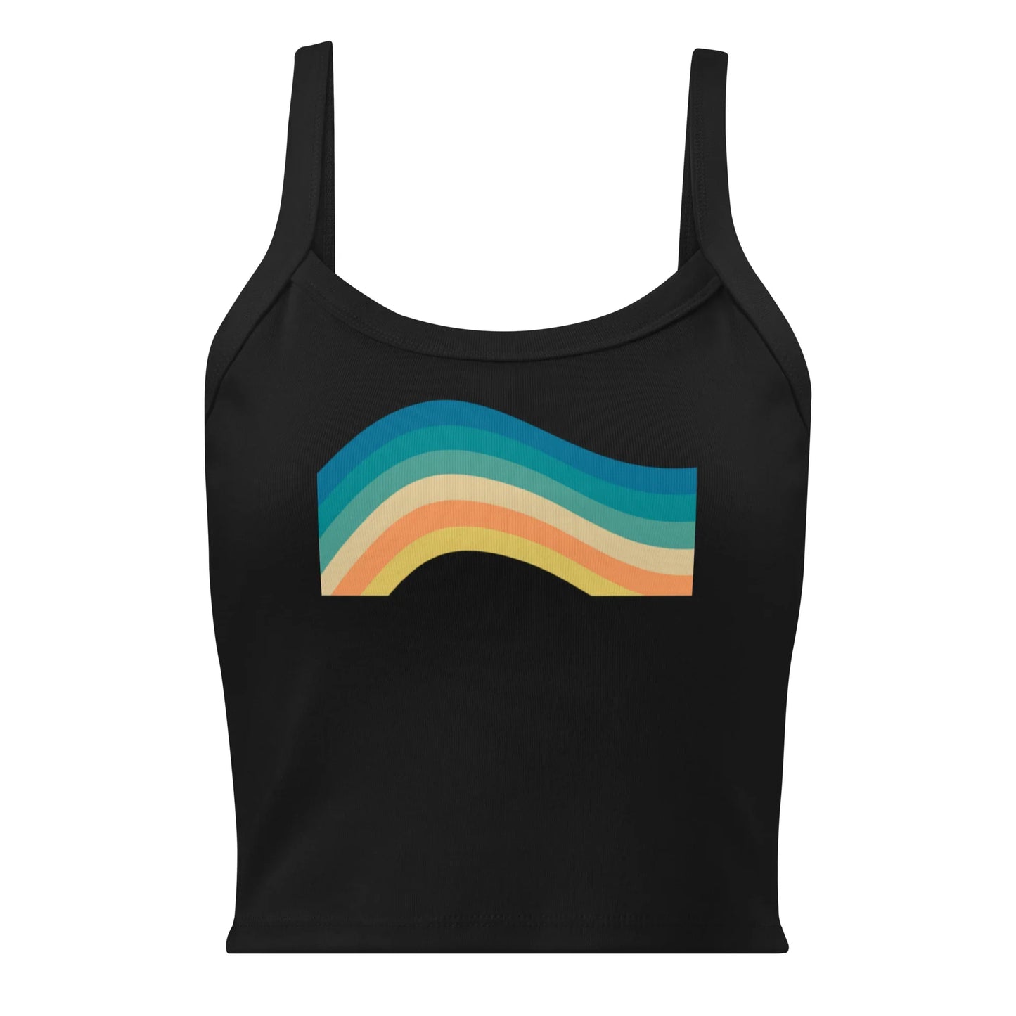 sunset wave | micro tank top - f u n k + f i n a