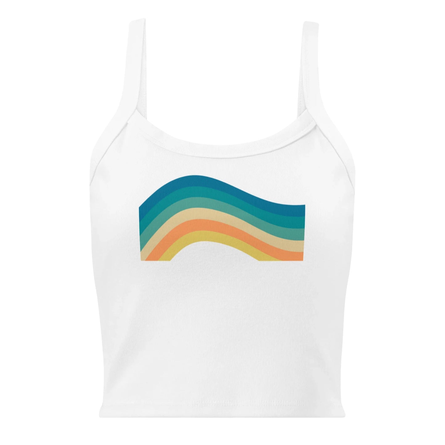sunset wave | micro tank top - f u n k + f i n a