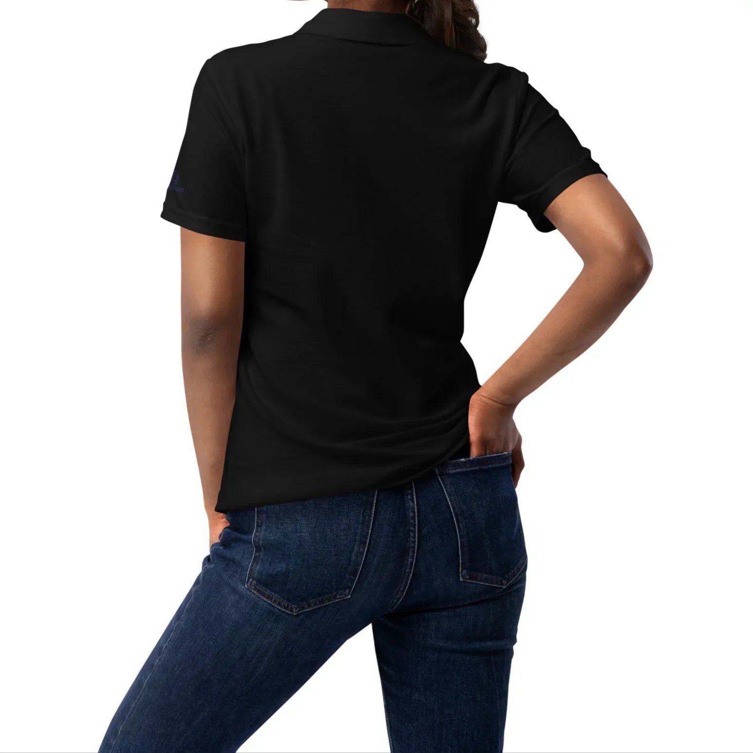 scottie dog | women's polo - f u n k + f i n a