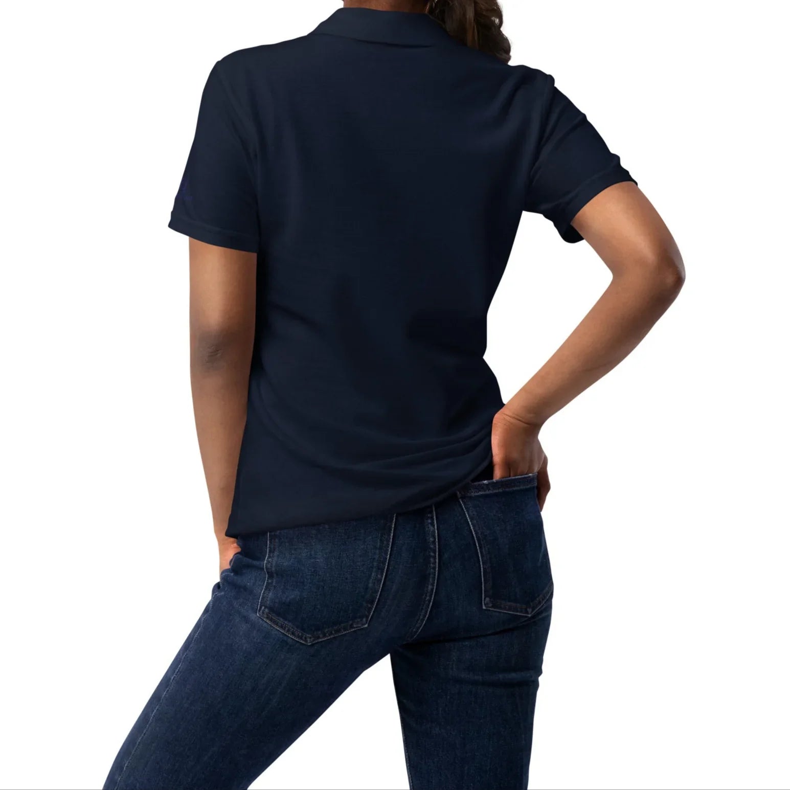 scottie dog | women's polo - f u n k + f i n a