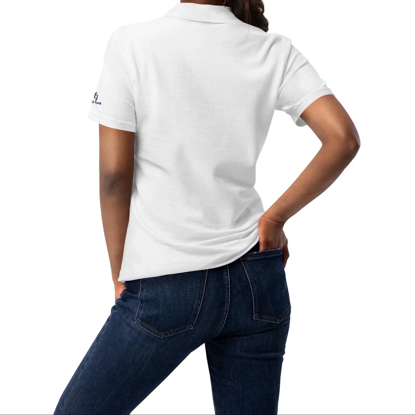 scottie dog | women's polo - f u n k + f i n a