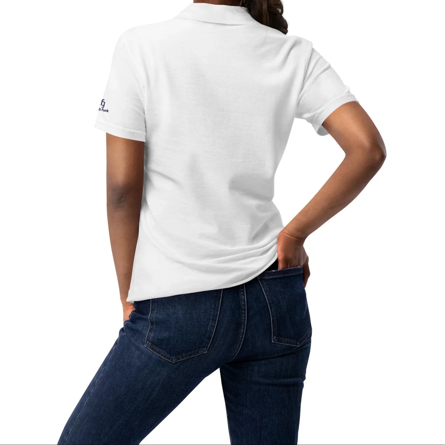 scottie dog | women's polo - f u n k + f i n a