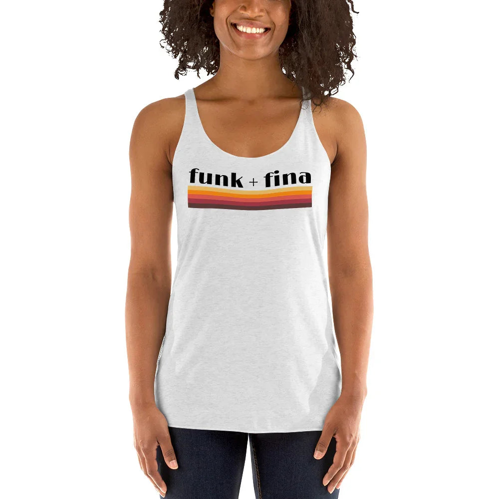 rainbow | racerback tank - f u n k + f i n a