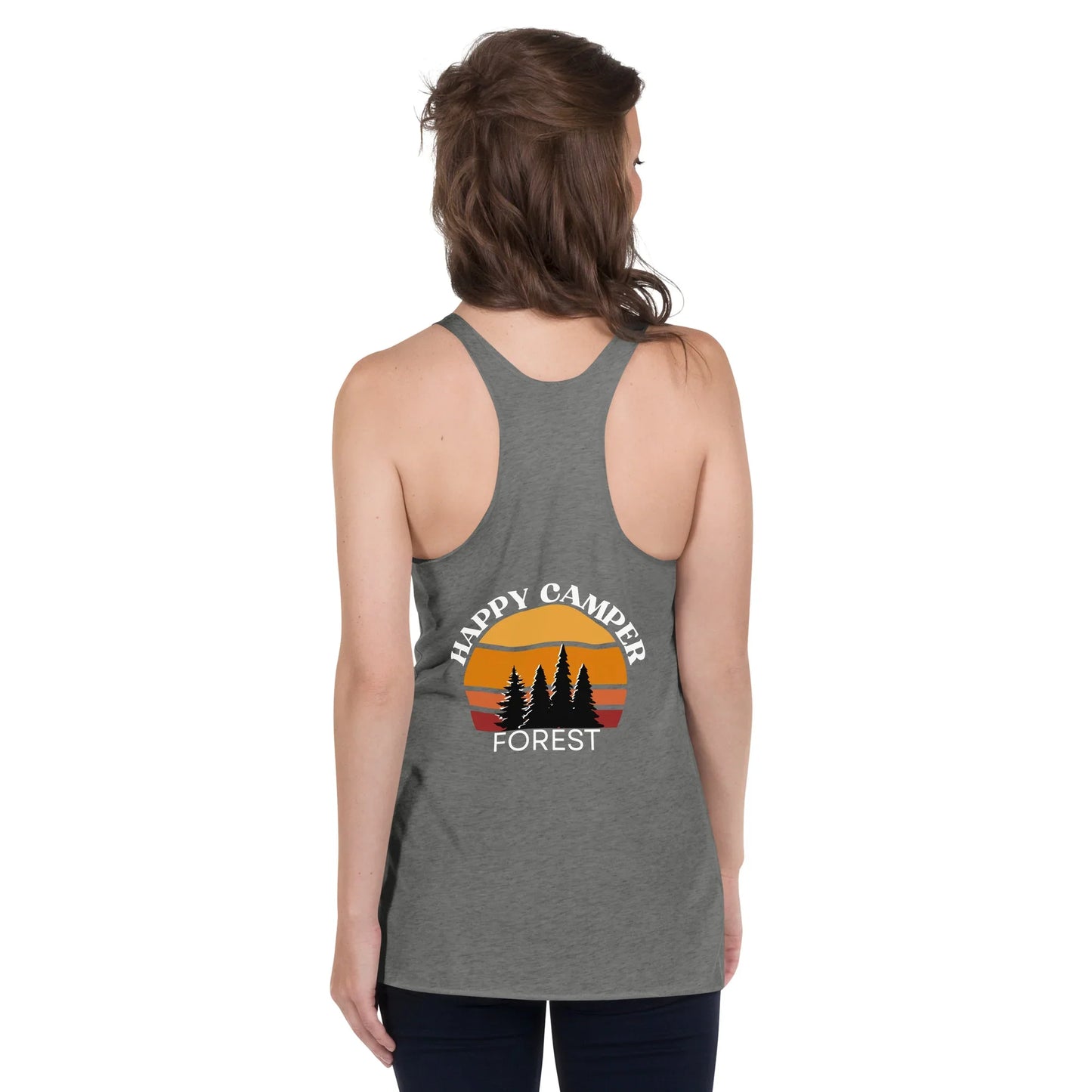 forest sunset back | racerback tank - f u n k + f i n a