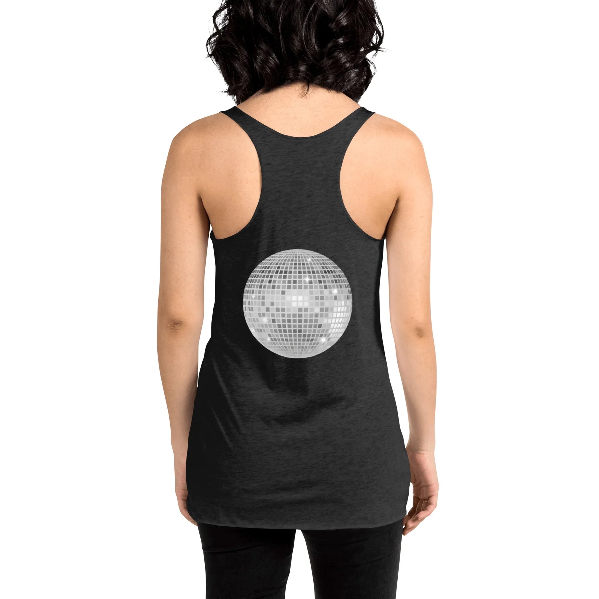 discoball back | racerback tank - f u n k + f i n a