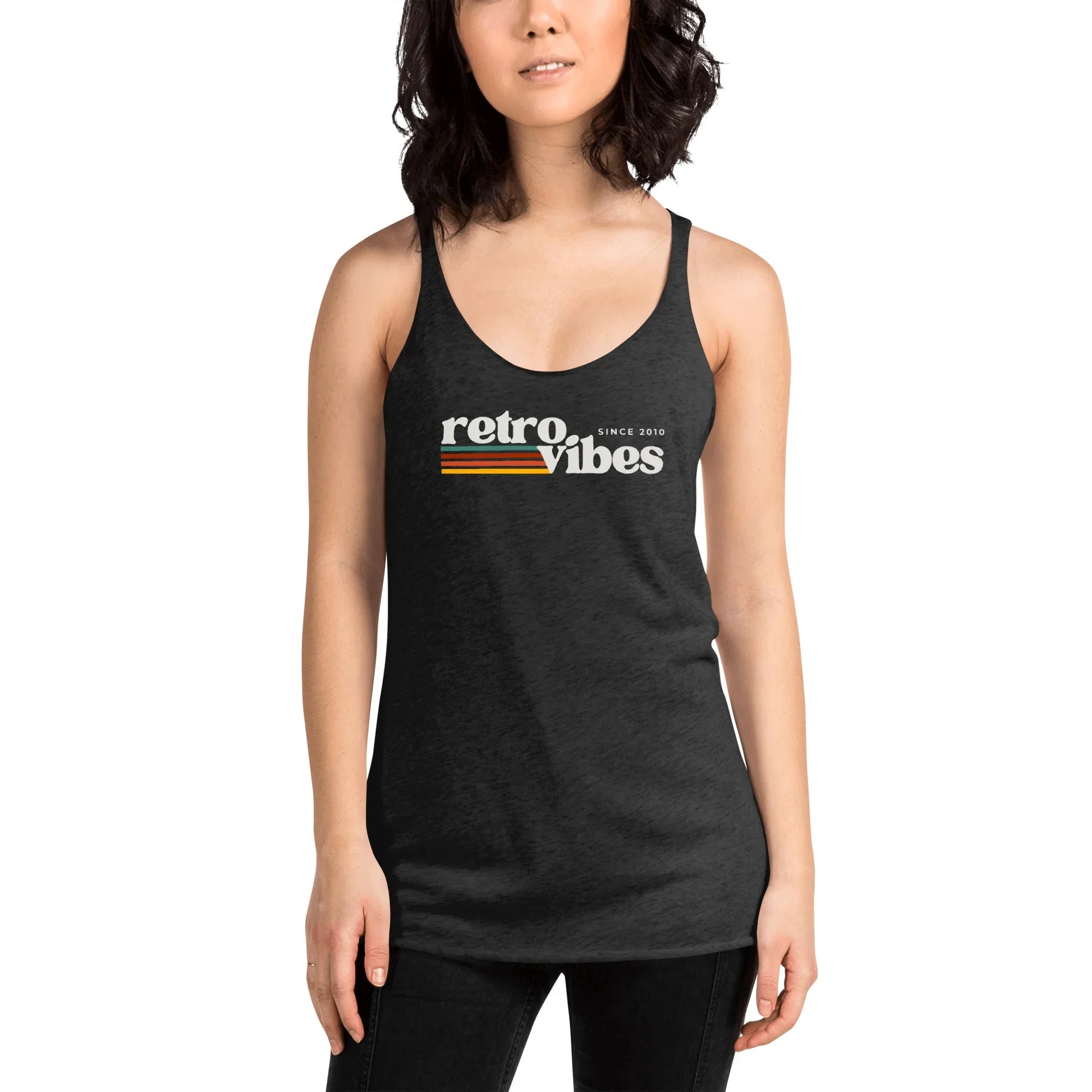 retro vibes | racerback tank - f u n k + f i n a