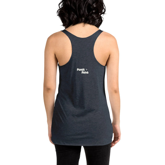 retro vibes | racerback tank - f u n k + f i n a