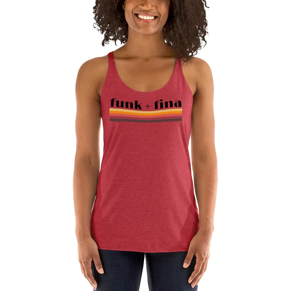 rainbow | racerback tank - f u n k + f i n a