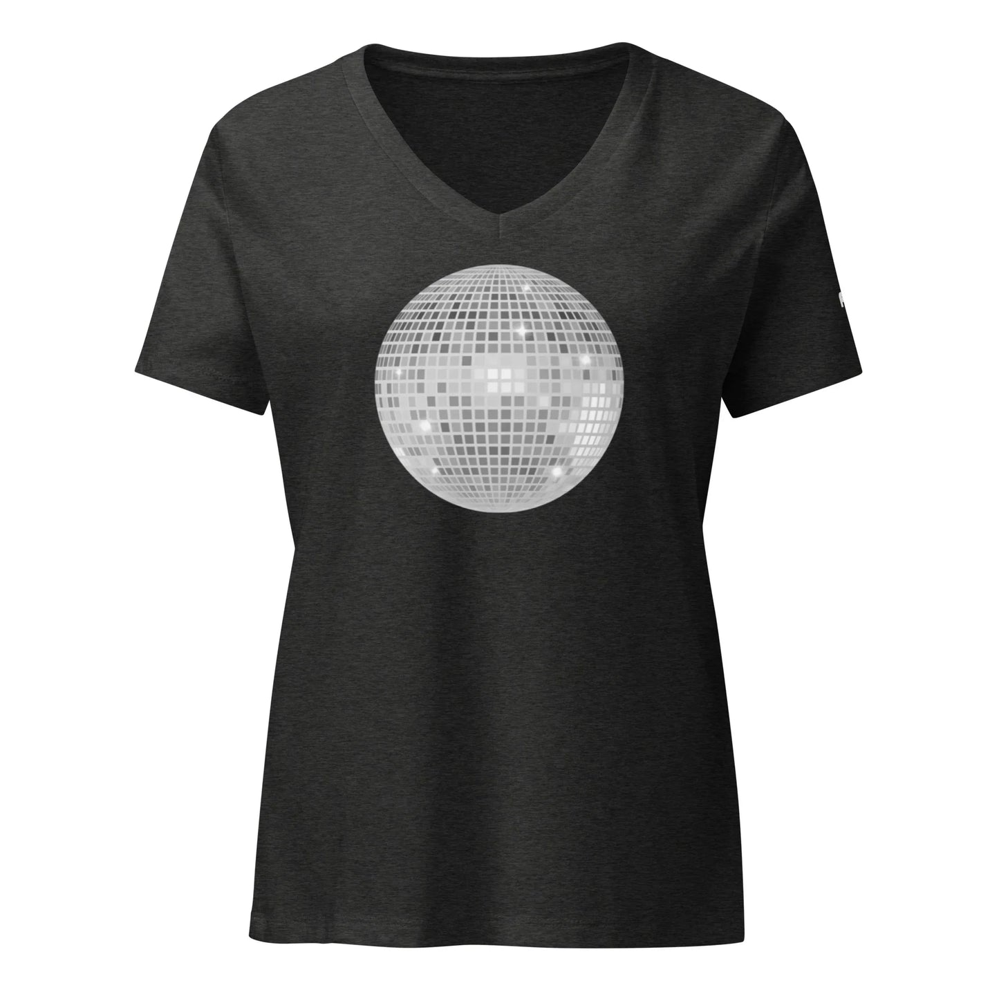 discoball | vee-neck tee - f u n k + f i n a