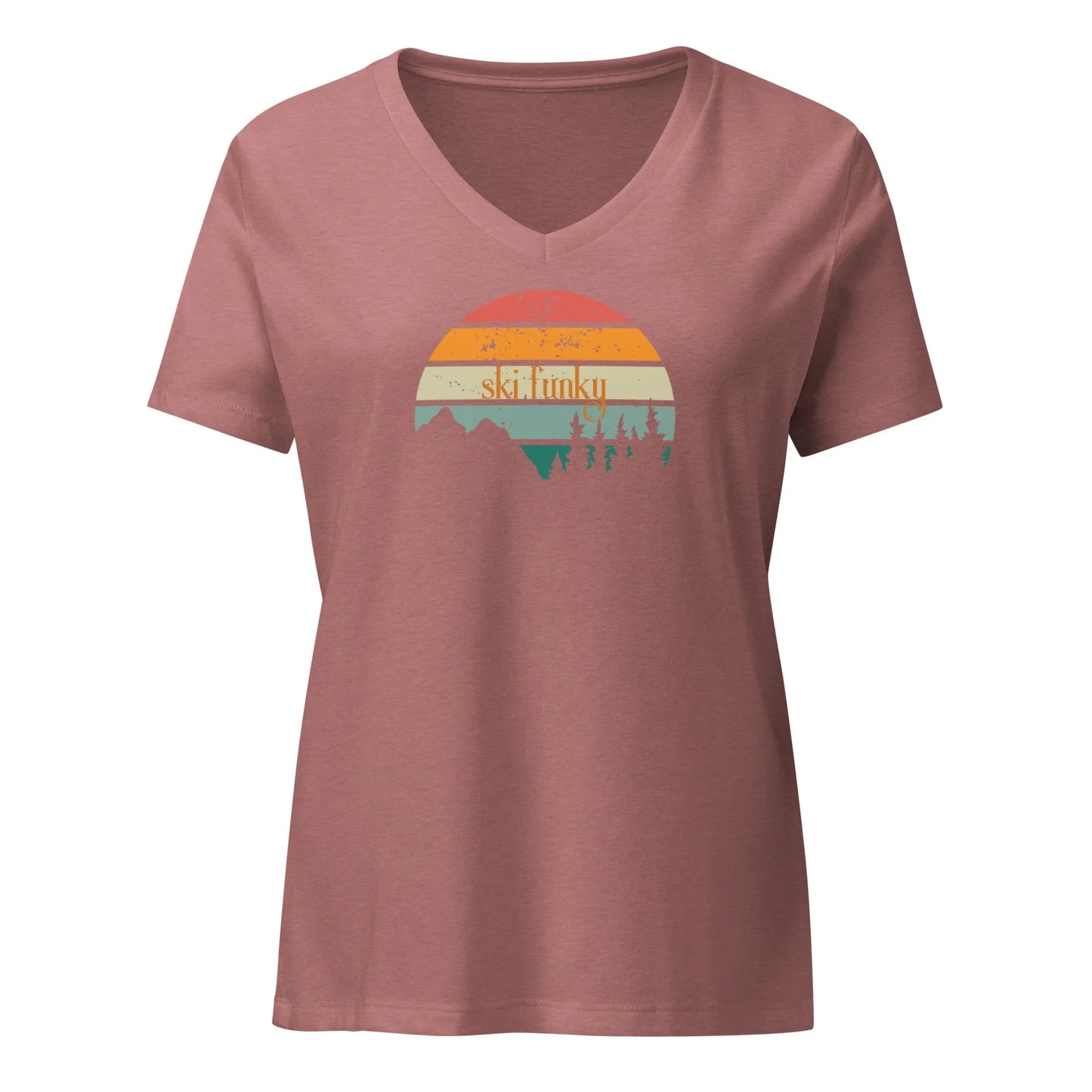ski funky | vee-neck tee - f u n k + f i n a