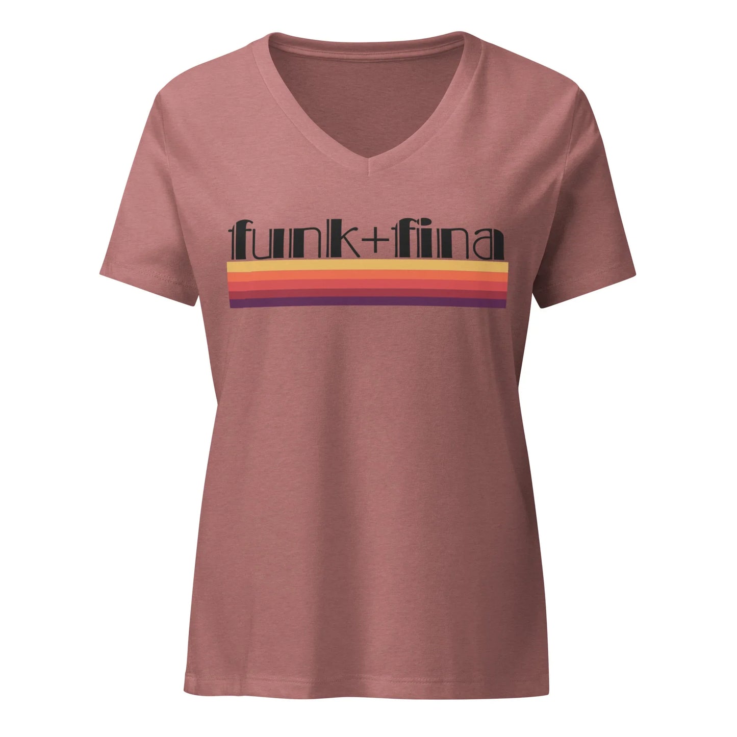 retro | vee-neck tee - f u n k + f i n a
