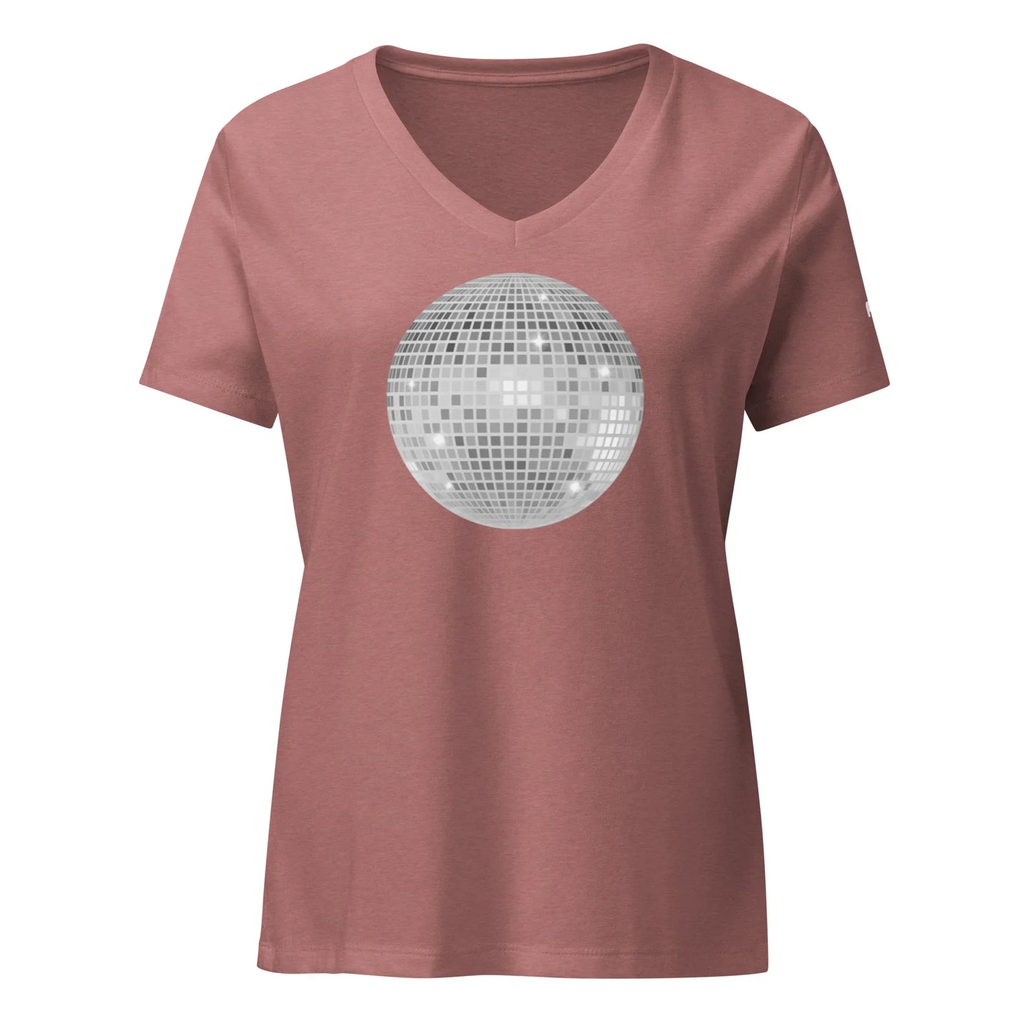 discoball | vee-neck tee - f u n k + f i n a