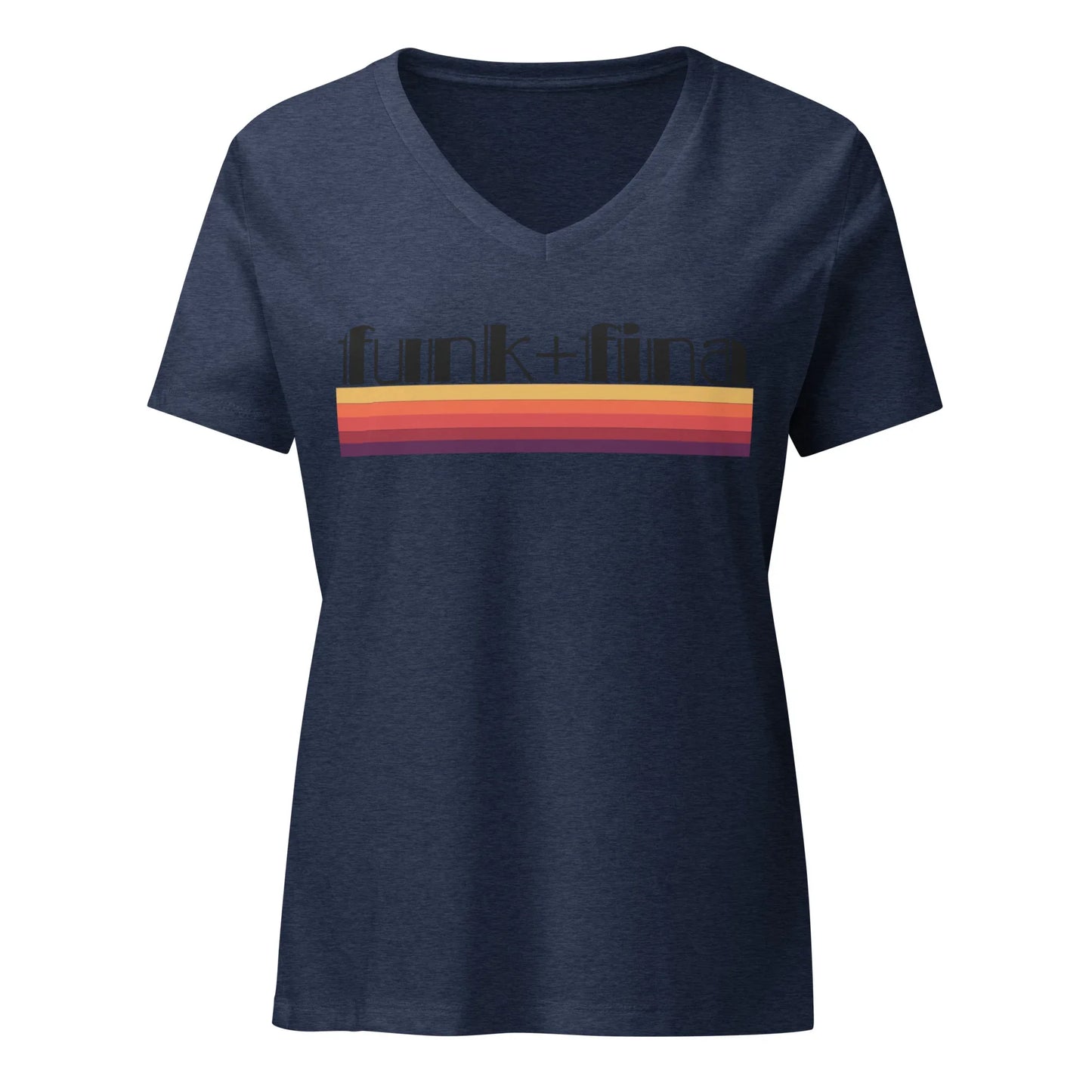 retro | vee-neck tee - f u n k + f i n a