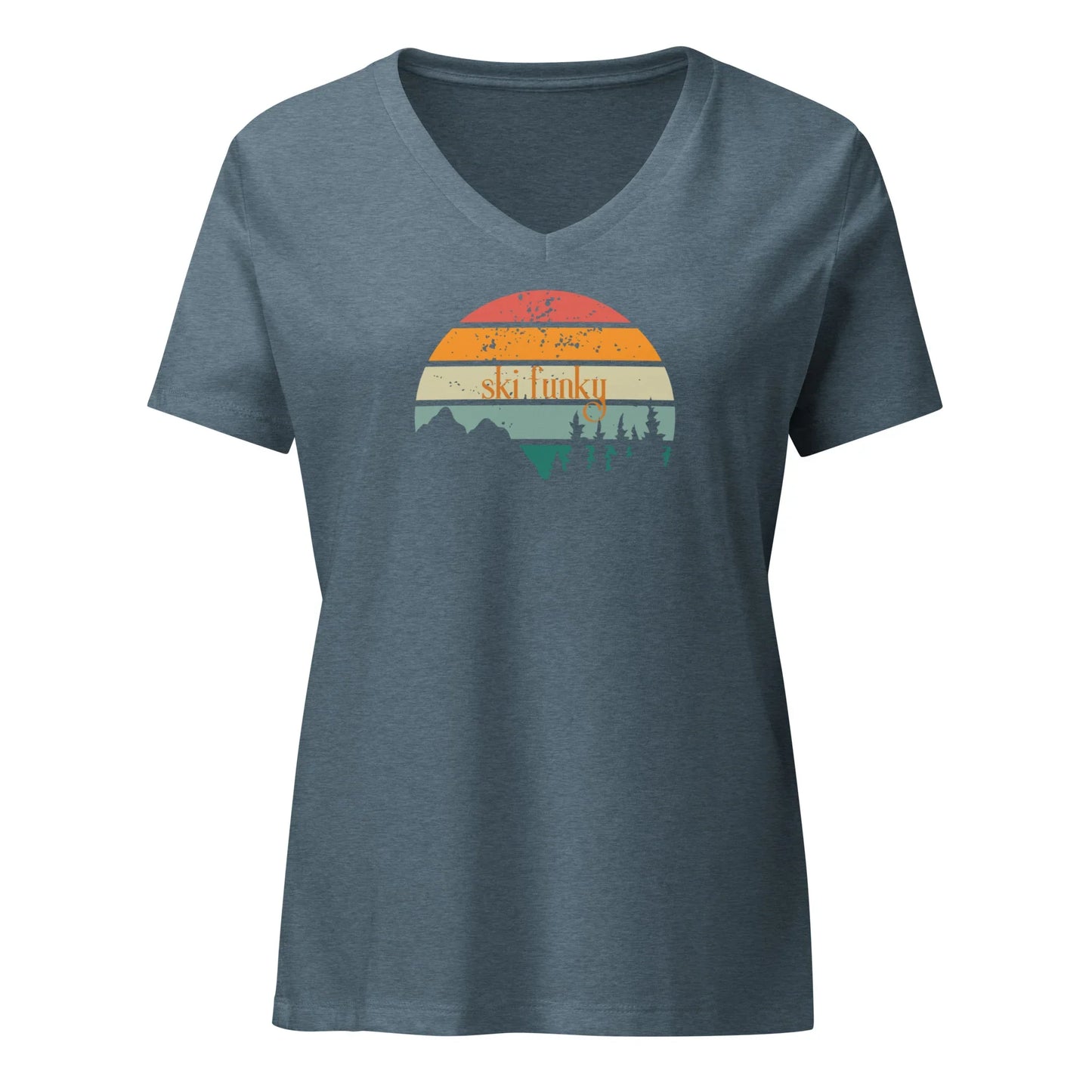 ski funky | vee-neck tee - f u n k + f i n a