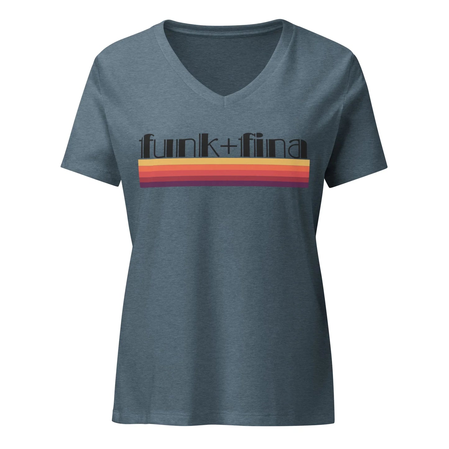 retro | vee-neck tee - f u n k + f i n a