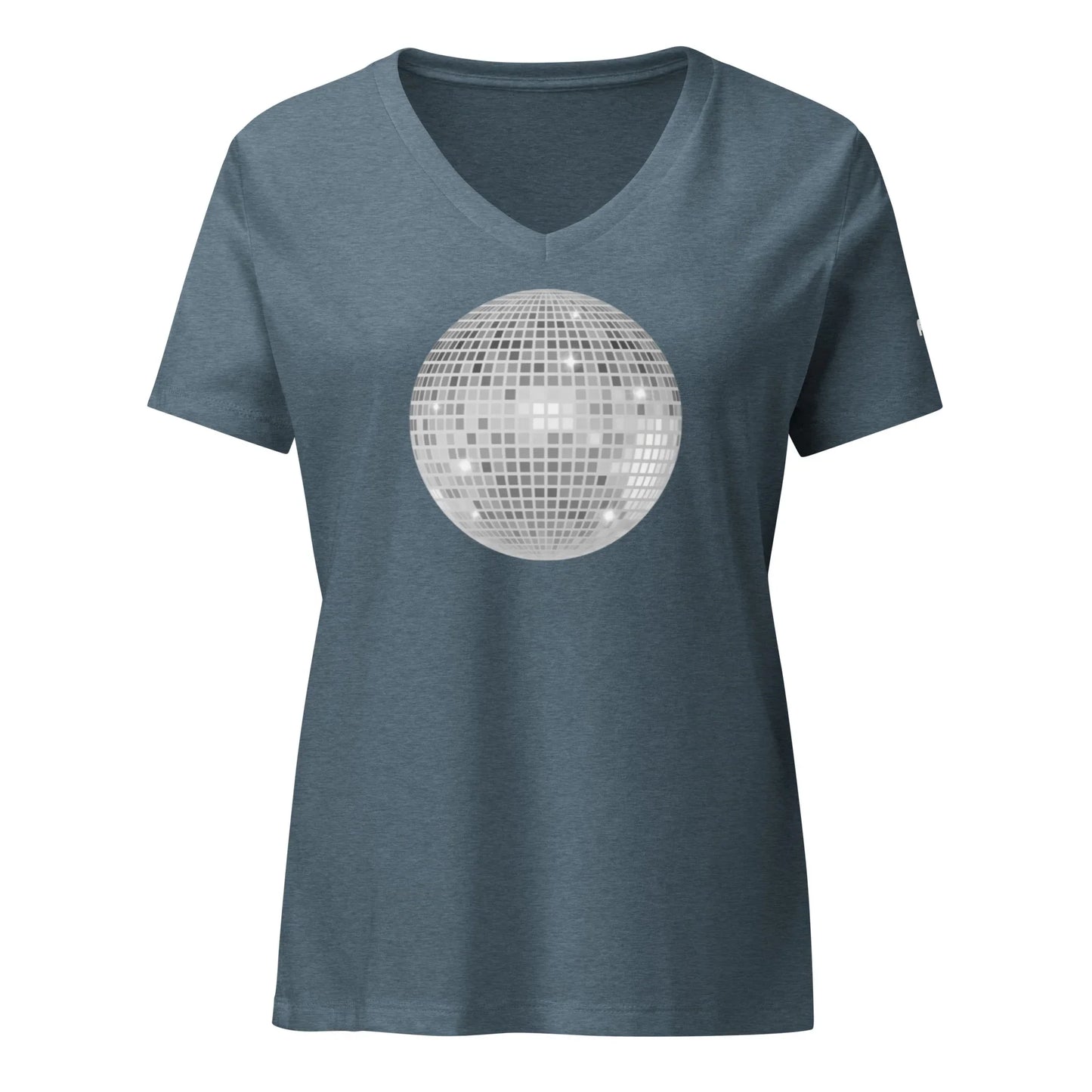 discoball | vee-neck tee - f u n k + f i n a