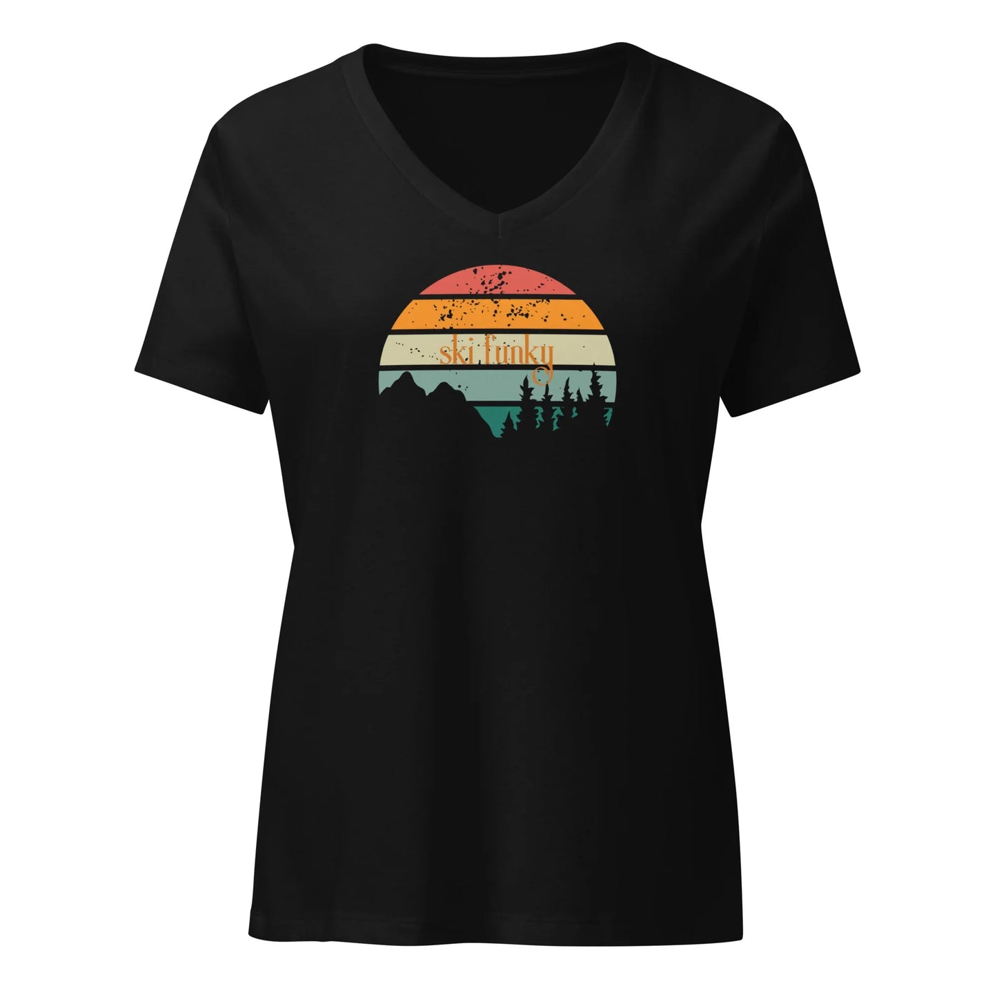 ski funky | vee-neck tee - f u n k + f i n a