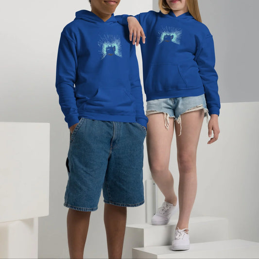 tv dude | youth hoodie - f u n k + f i n a