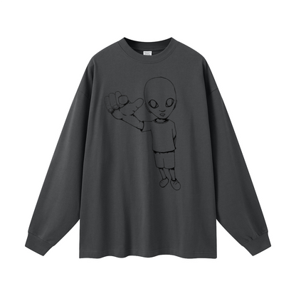 xTra heavyweight long-sleeved tee