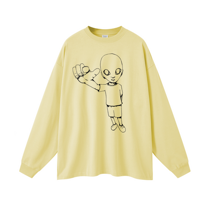 xTra heavyweight long-sleeved tee