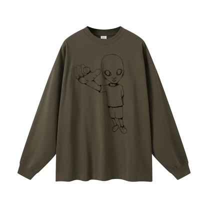 xTra heavyweight long-sleeved tee