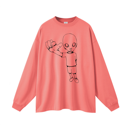 xTra heavyweight long-sleeved tee