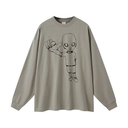 xTra heavyweight long-sleeved tee