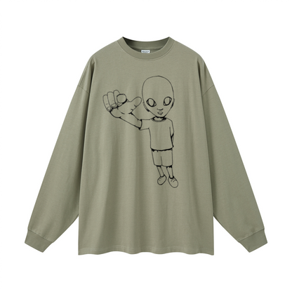 xTra heavyweight long-sleeved tee