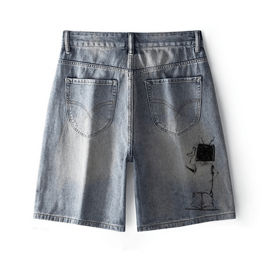 le freaq straight-leg jorts
