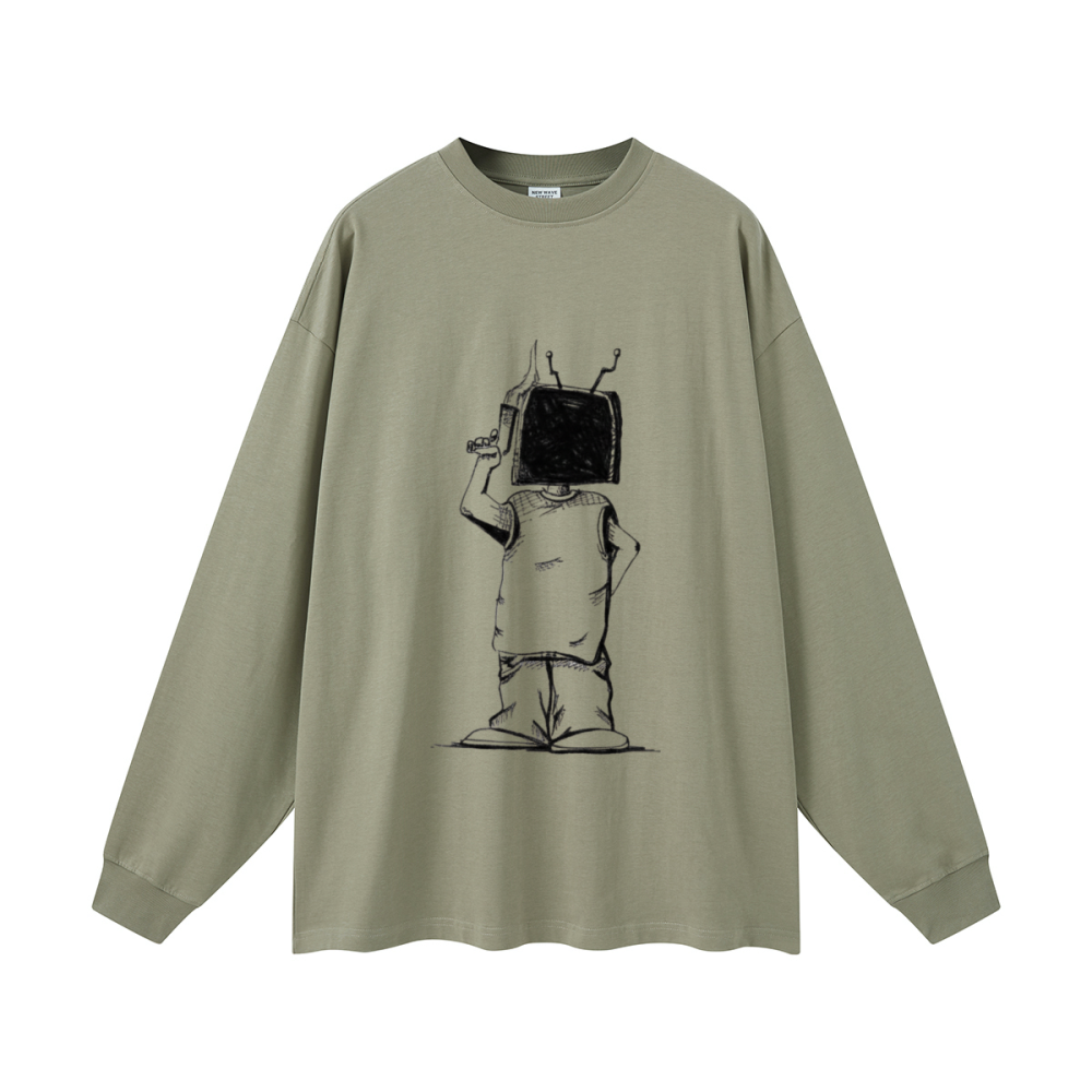le freaq heavyweight long-sleeved tee