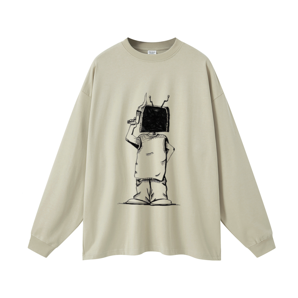le freaq heavyweight long-sleeved tee