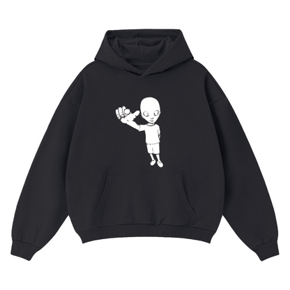 xTra drop shoulder baggy hoodie