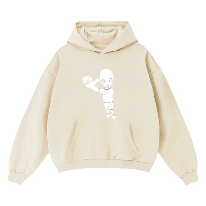 xTra drop shoulder baggy hoodie