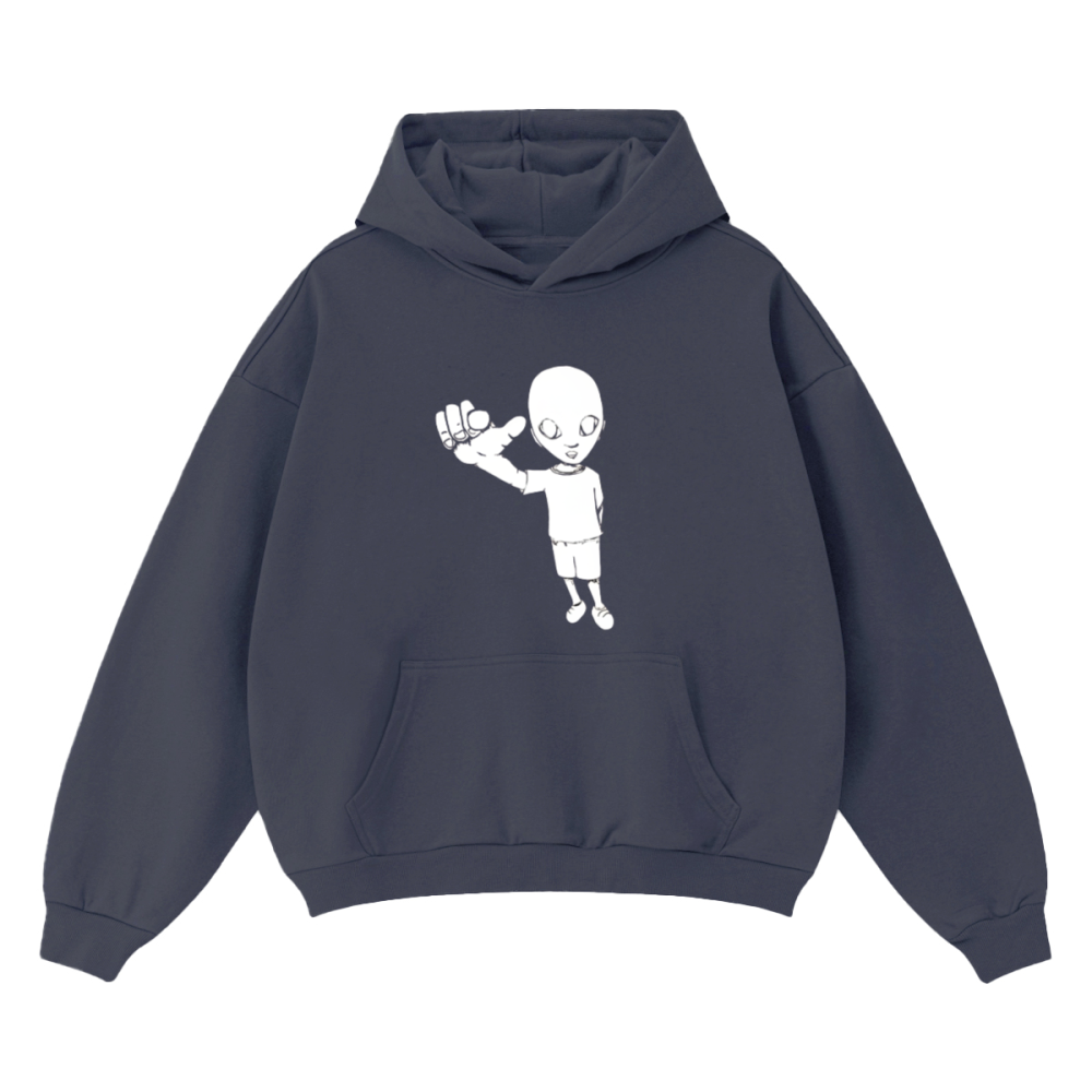 xTra drop shoulder baggy hoodie