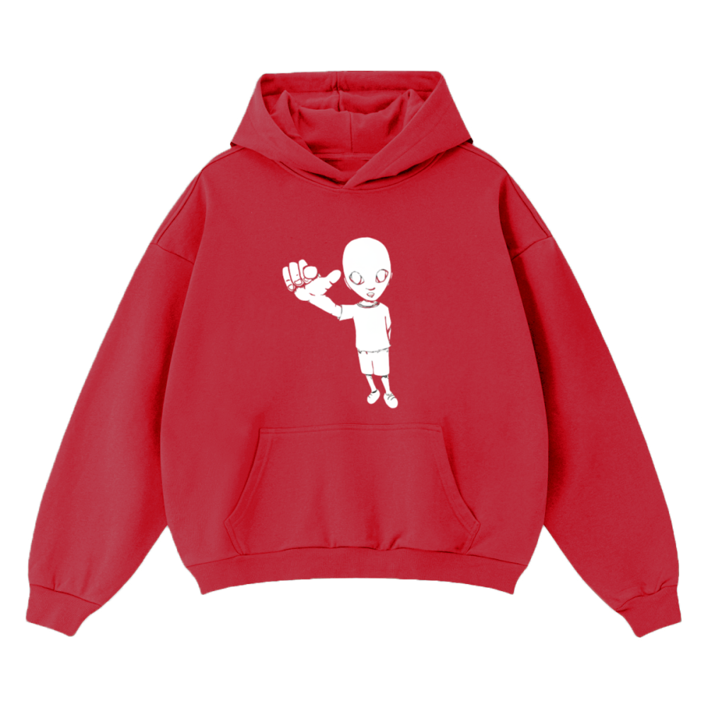 xTra drop shoulder baggy hoodie