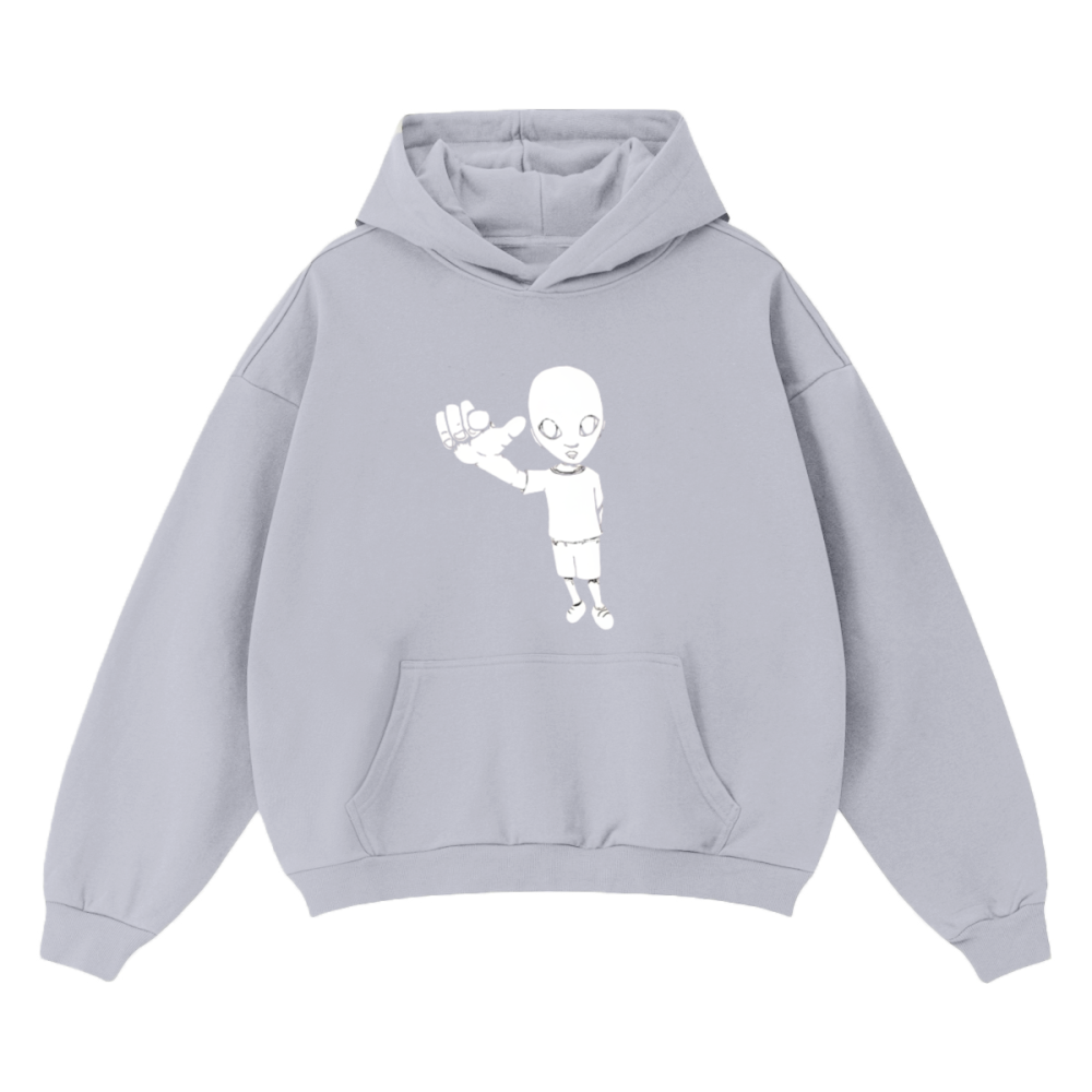 xTra drop shoulder baggy hoodie