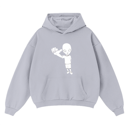 xTra drop shoulder baggy hoodie